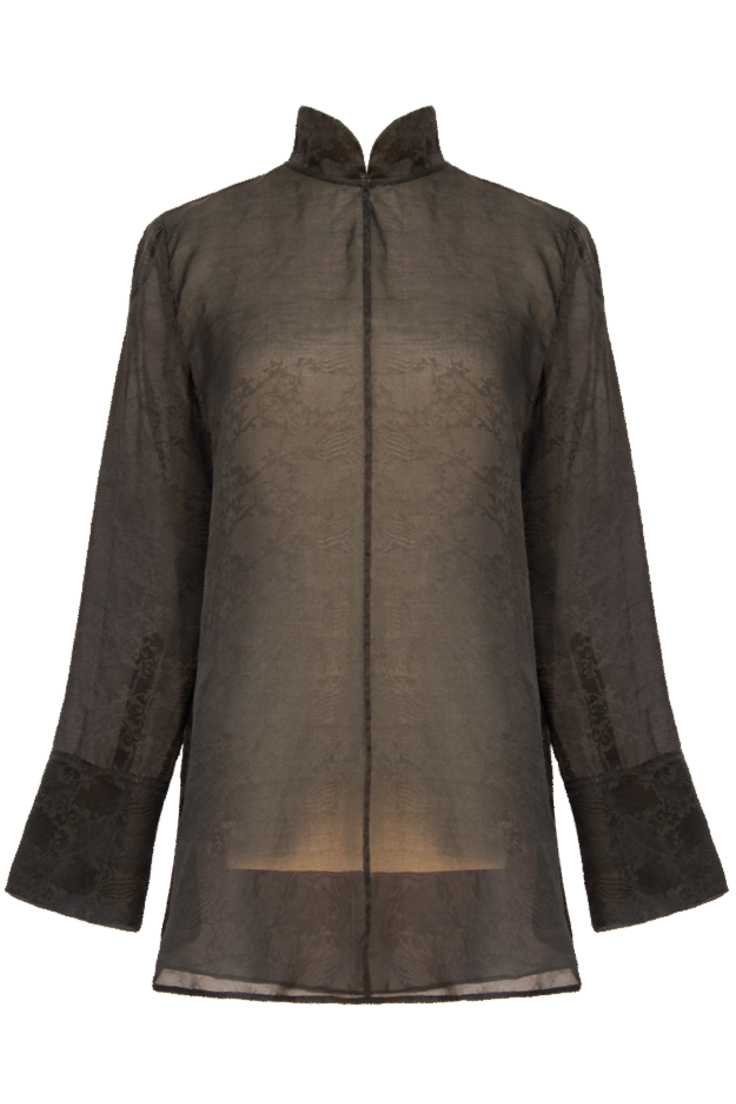 WLIEKAE-Comfy-Mulberry-Organza-Silk-Plain-Shirt